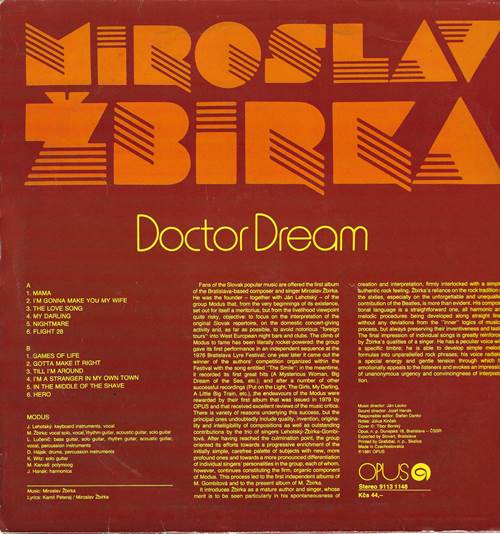 Miroslav Žbirka – Doctor Dream