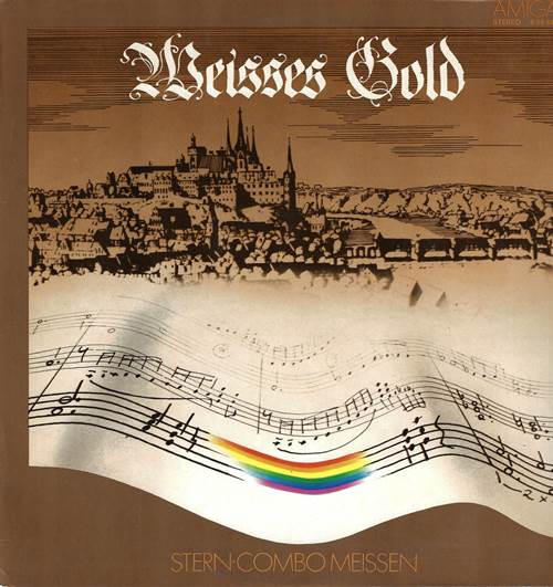 Stern-Combo Meissen – Weisses Gold