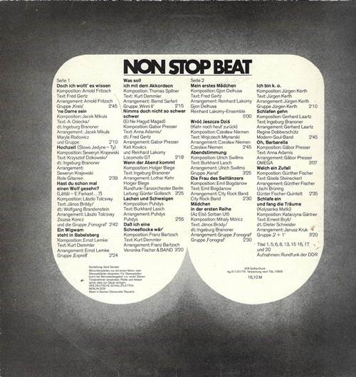 Non Stop Beat (20 Erfolgstitel)