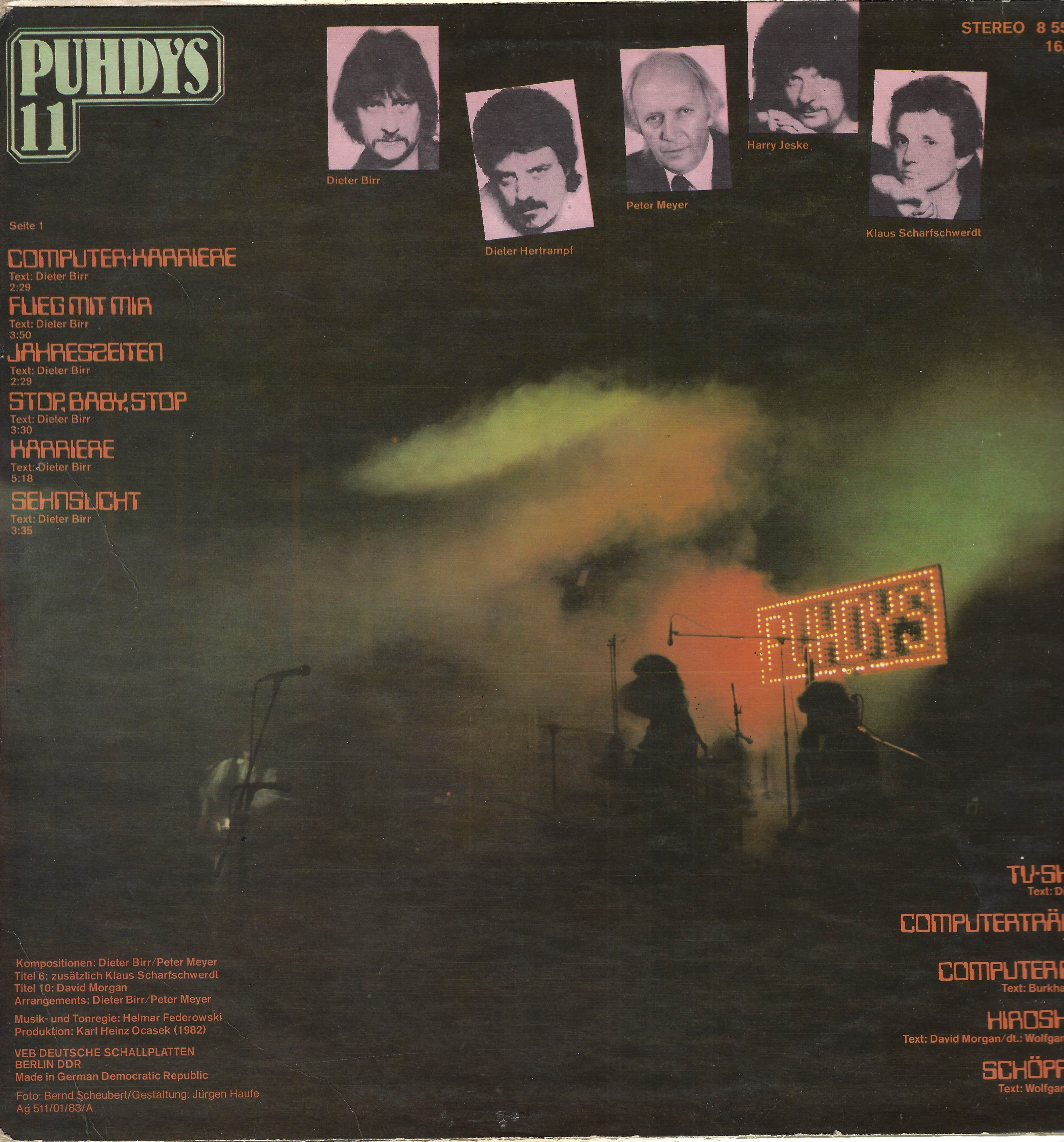 Puhdys - Puhdys 11 (Computer-Karriere)