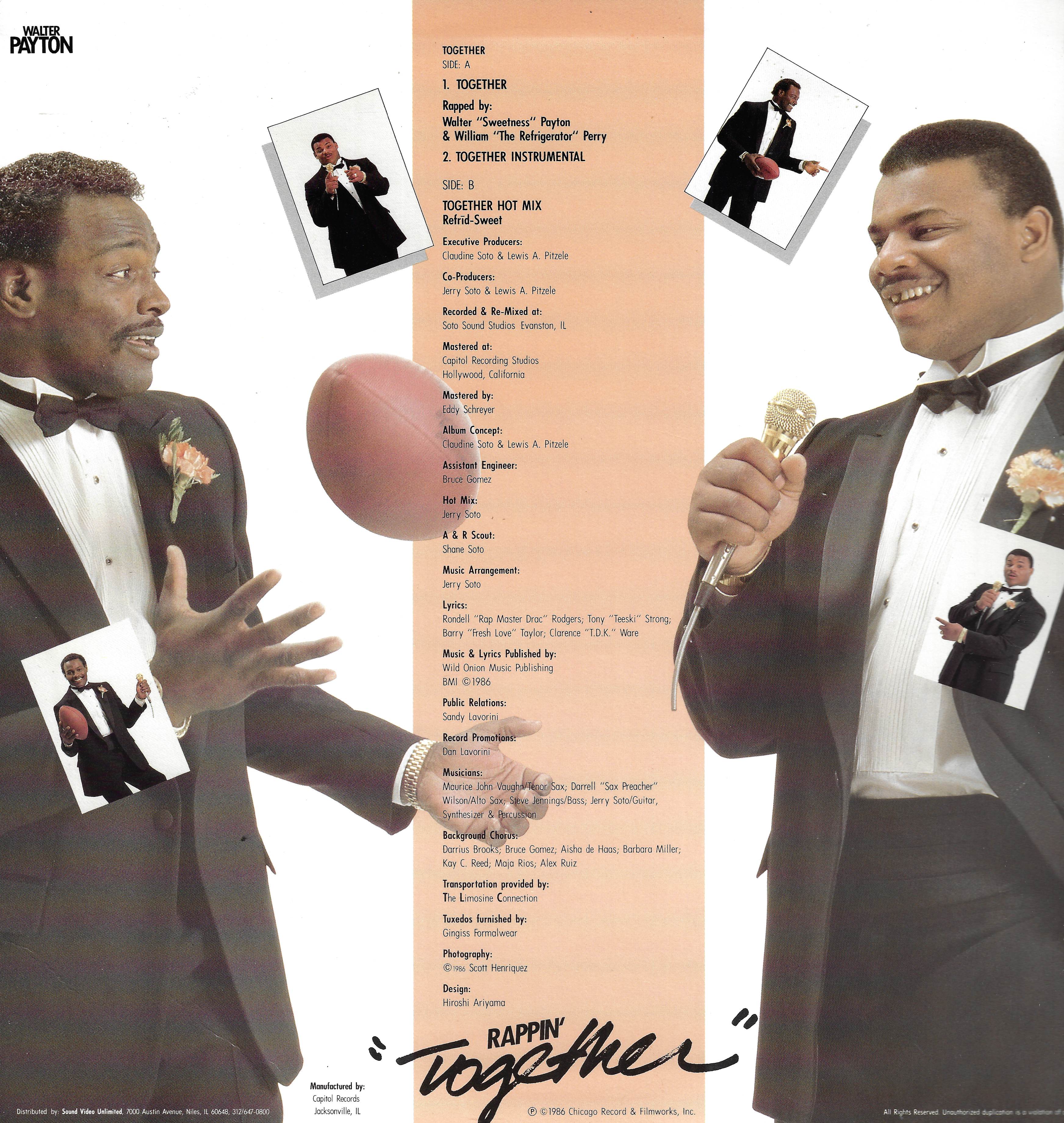 Walter Payton & William Perry - Together