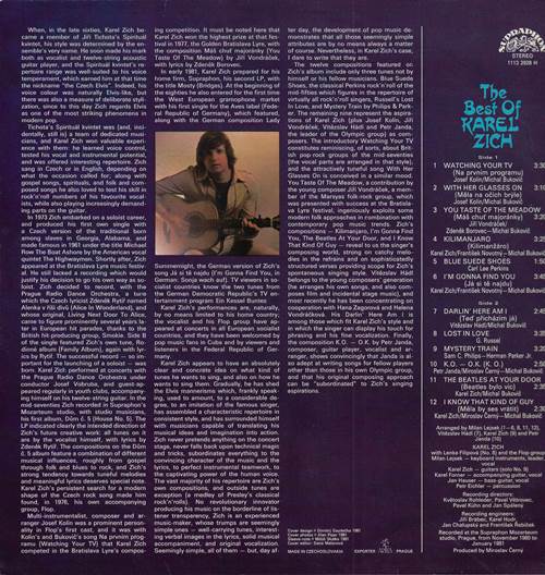 Karel Zich - The Best Of Karel Zich