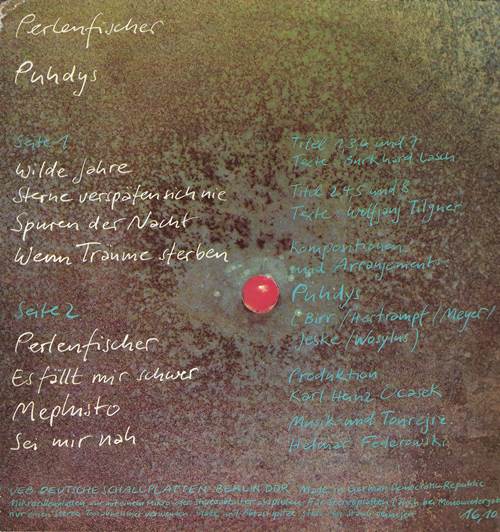 Puhdys - Perlenfischer / Пудис – Ловцы жемчуга