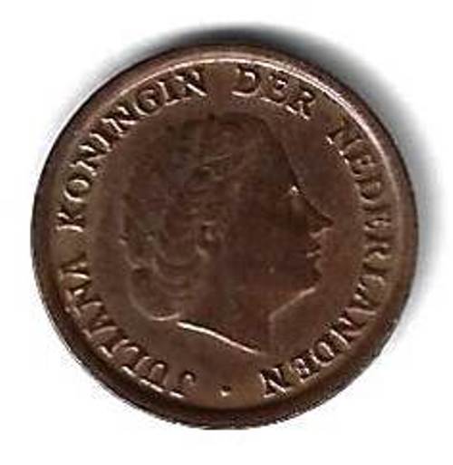 1 цент 1955 Нидерланды