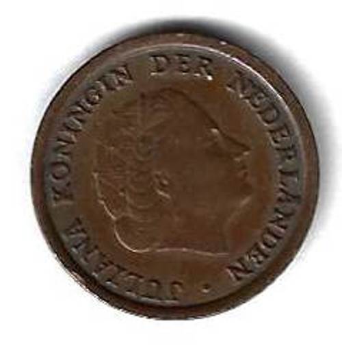 1 цент 1958 Нидерланды