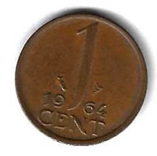 1 цент 1964 Нидерланды