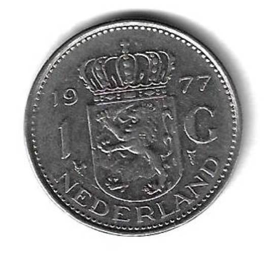 1 гульден 1977 Нидерланды