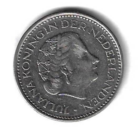 1 гульден 1977 Нидерланды