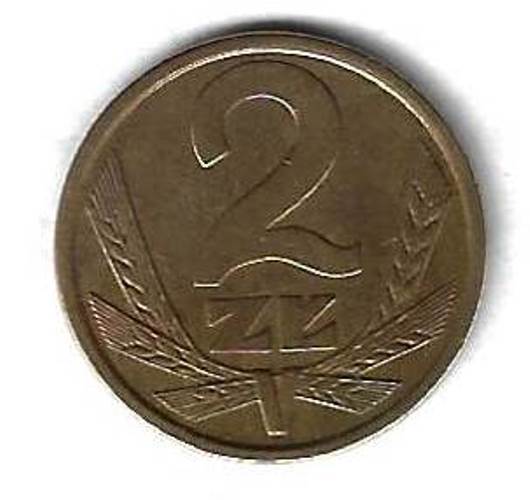 2 злотых 1981 Польша