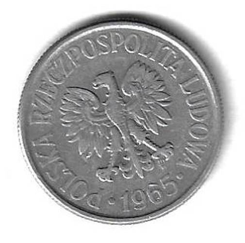 50 грошей 1965 Польша