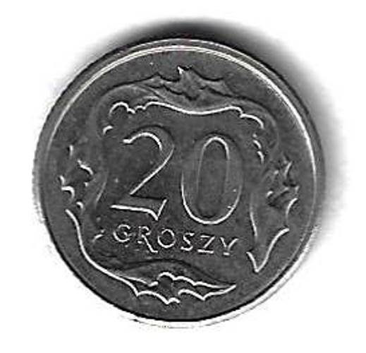 20 грошей 2015 Польша