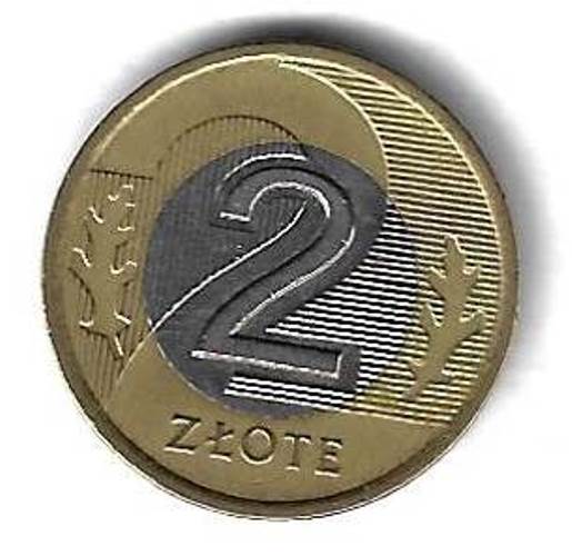 2 злотых 1995 Польша