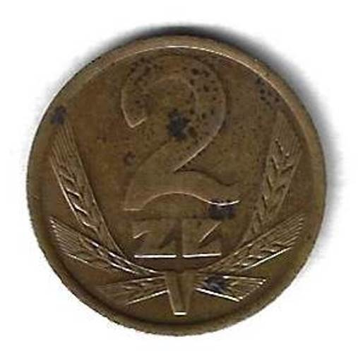 2 злотых 1983 Польша