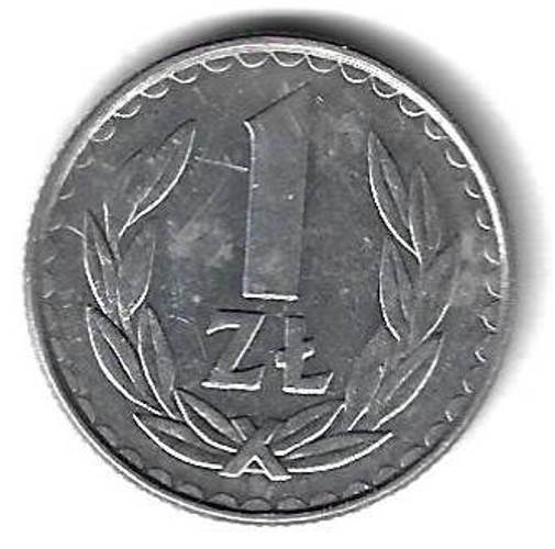 1 злотый 1984 Польша