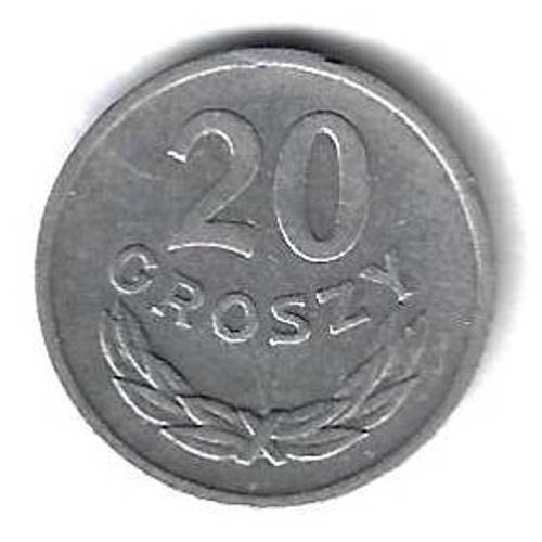 20 грошей 1975 Польша