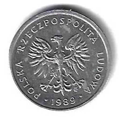 2 злотых 1989 Польша