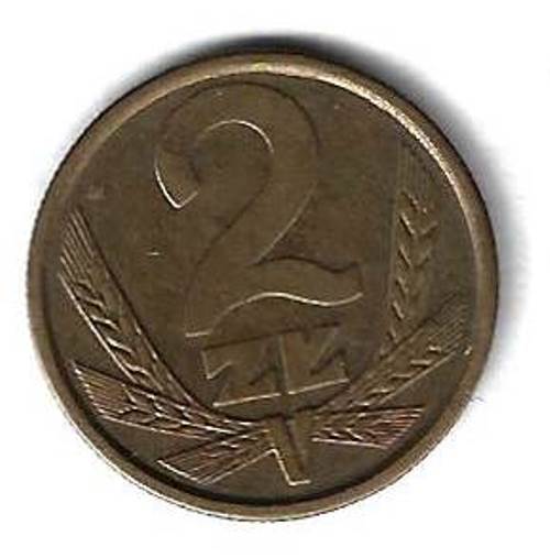 2 злотых 1985 Польша