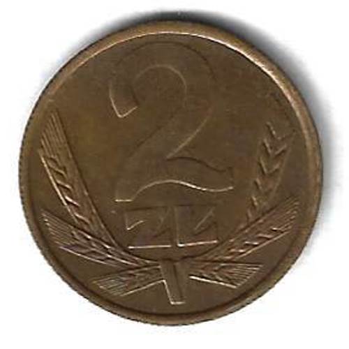 2 злотых 1987 Польша