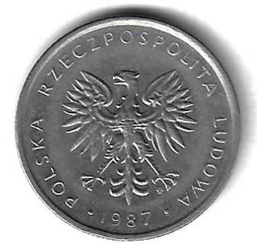 10 злотых 1987 Польша