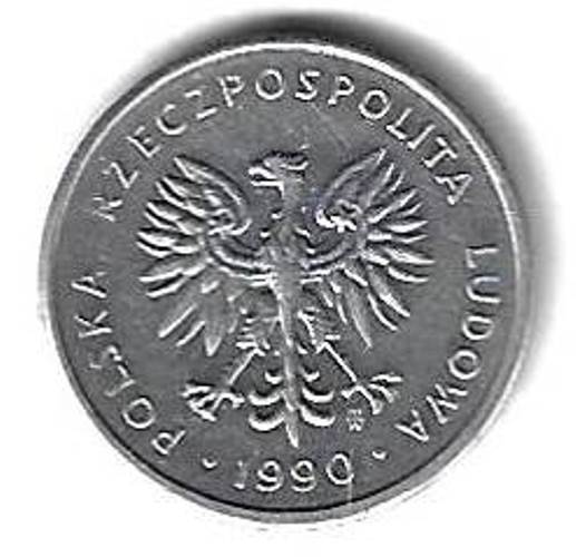 2 злотых 1990 Польша