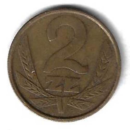 2 злотых 1986 Польша