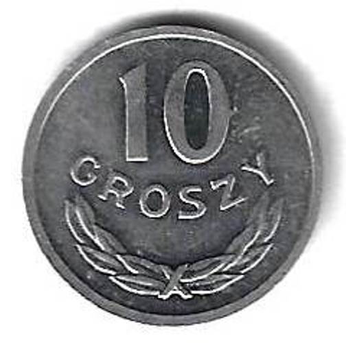10 грошей 1981 Польша