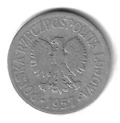 50 грошей 1957 Польша