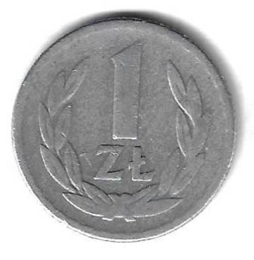 1 злотый 1966 Польша