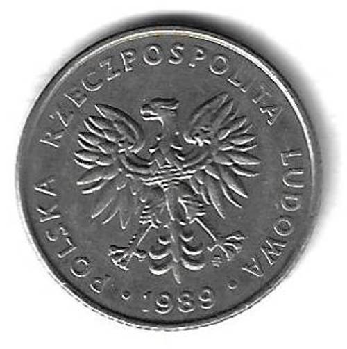 20 злотых 1989 Польша