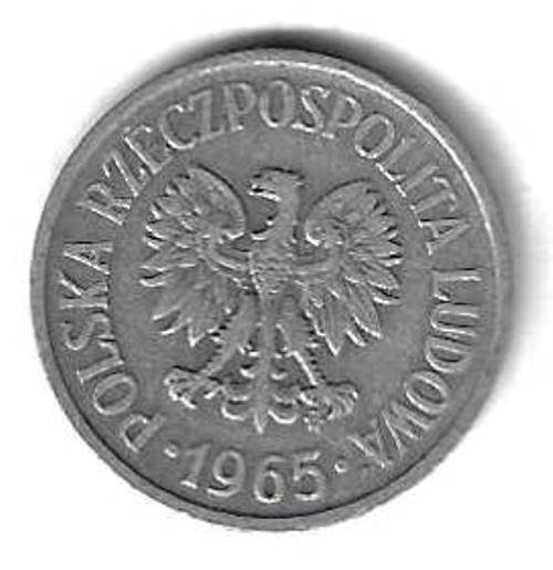 20 грошей 1965 Польша