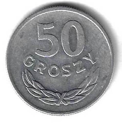50 грошей 1968 Польша