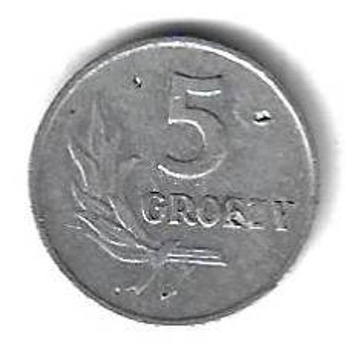 5 грошей 1970 Польша