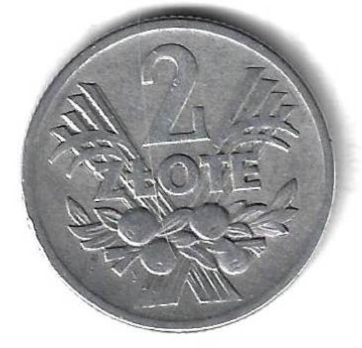 2 злотых 1959 Польша