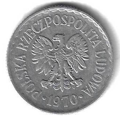 1 злотый 1970 Польша