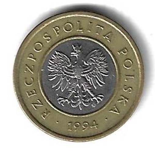 2 злотых 1994 Польша