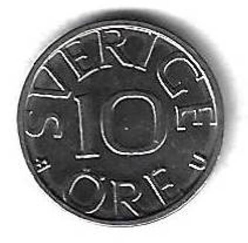 10 эре 1978 Швеция