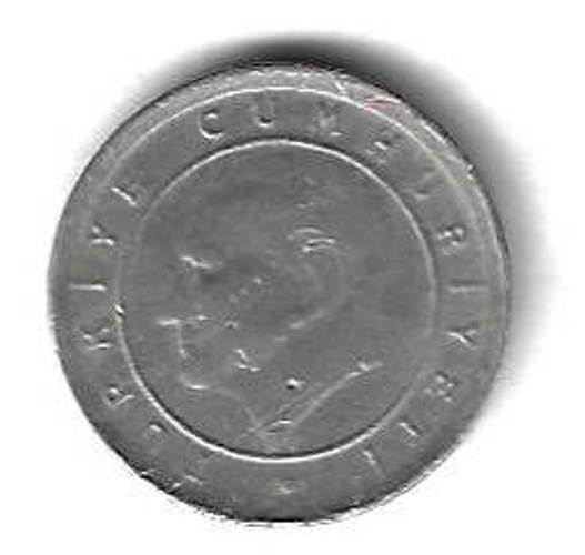 5 новых курушей 2005 Турция