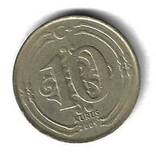 10 курушей 2009 Турция