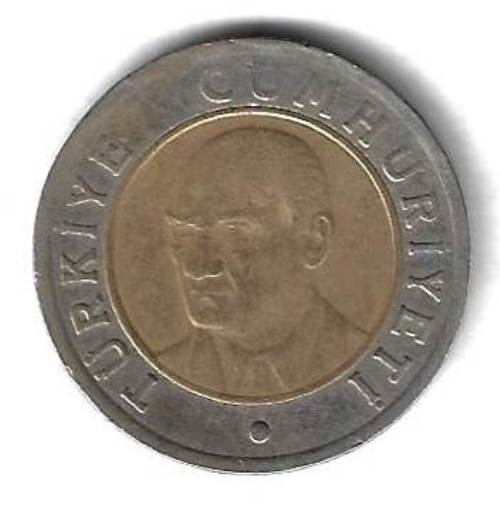 1 новая лира 2005 Турция