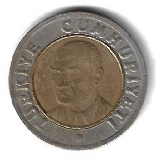 1 новая лира 2006 Турция