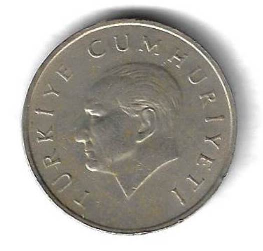 25000 лир 1996 Турция
