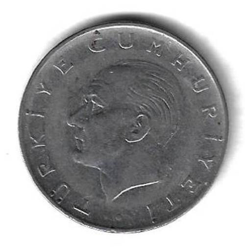 1 лира 1972 Турция