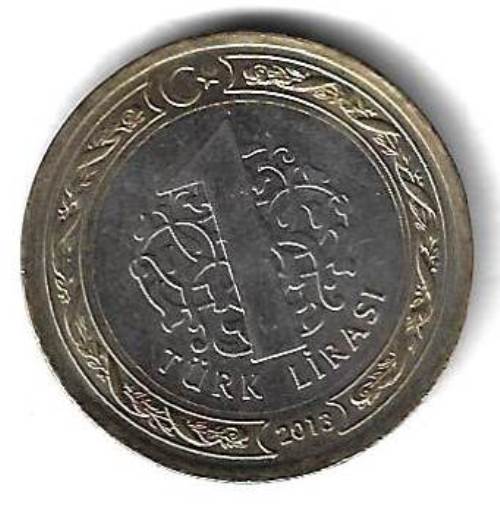 1 лира 2013 Турция