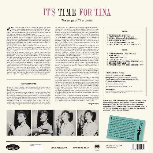 Louise, Tina - It's Time For Tina / Тина Луиз - It's Time For Tina