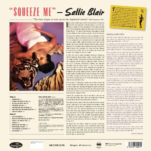 Blair, Sallie - Squeeze Me / Салли Блэр - Squeeze Me