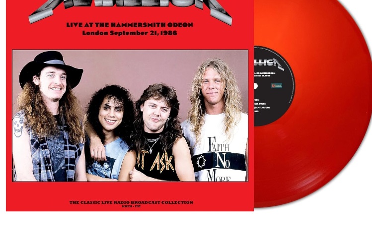Metallica - Live At The Hammersmith Odeon, London 1986 (coloured)